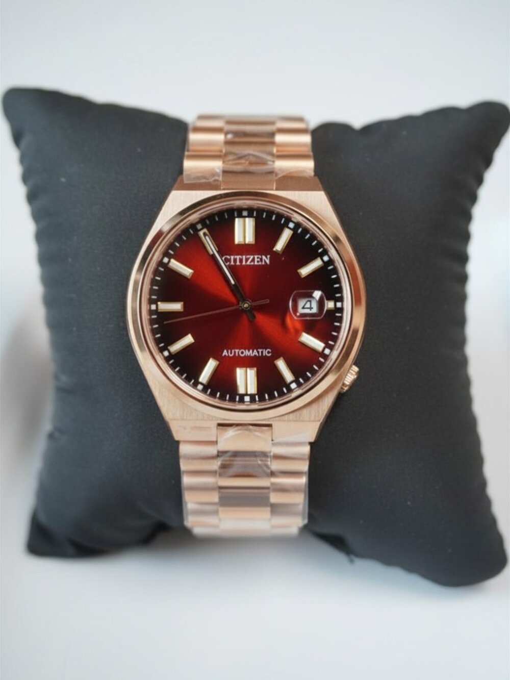 CITIZEN TSUYOSA RED ROSE GOLD MEN'S WATCH - OPEN BOX